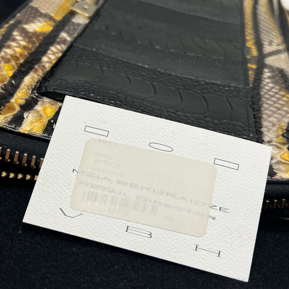 VBH Python Handpainted Clutch - Picture 11 of 13